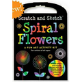 Spiral Flowers Scratch & Sketch Spiral